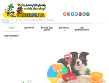 Tablet Screenshot of floridapets.net